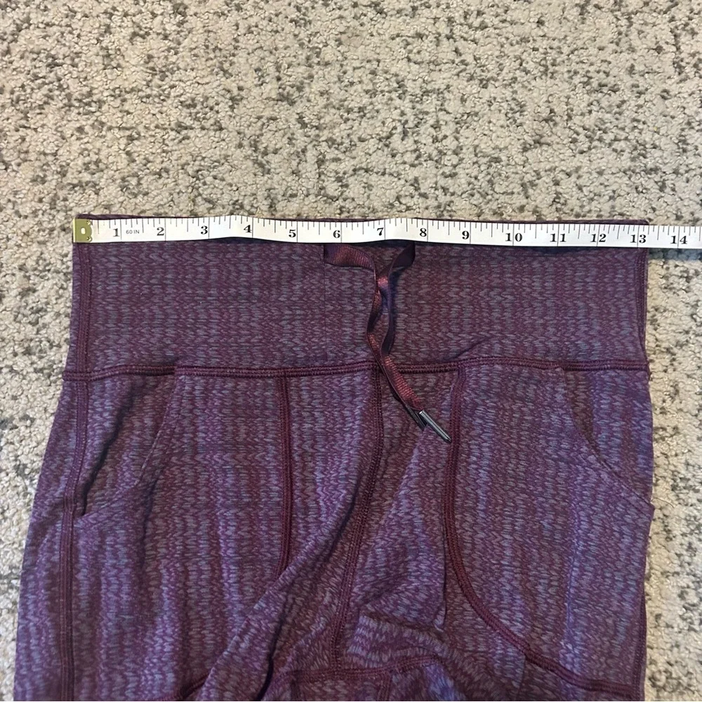 Lululemon Plum Skinny Will Yoga Pants Size 6